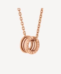   Dây chuyền Bvlgari B.zero1 vàng hồng 18k