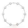 Dây chuyền Van Cleef & Arpels Alhambra 10 hoa Xà cừ