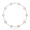 Dây chuyền Van Cleef & Arpels Alhambra 10 hoa Xà cừ
