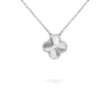 Dây chuyền Van Cleef & Arpels Alhambra vàng trắng 18K