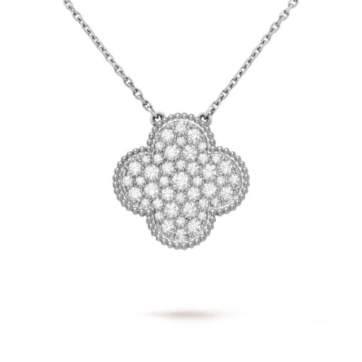 Dây chuyền Van Cleef & Arpels Magic Alhambra 42cm Kim cương