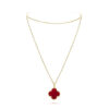Dây chuyền Van Cleef & Arpels Magic Alhambra 90cm Carnelian