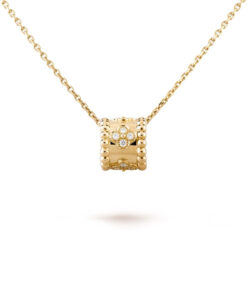 Dây chuyền Van Cleef & Arpels Perlée clovers vàng 18k