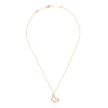 Dây chuyền Van Cleef & Arpels Sweet Alhambra butterfly vàng 18K xà cừ trắng