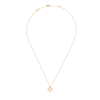 Dây chuyền Van Cleef & Arpels Sweet Alhambra vàng 18K xà cừ trắng