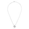   Dây chuyền Van Cleef & Arpels Two Butterfly vàng trắng 18k full kim cương