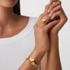   Lắc tay Van Cleef & Arpels Frivole 7 flowers vàng 18k