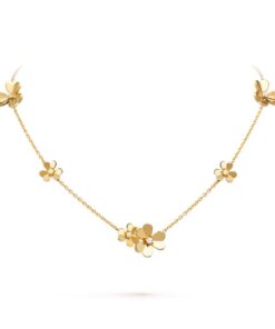 Mặt dây chuyền Van Cleef & Arpels Frivole 9 hoa
