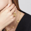 Mặt dây chuyền Van Cleef & Arpels Frivole 9 hoa