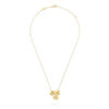 Mặt dây chuyền Van Cleef & Arpels Frivole mini 3 hoa