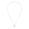   Mặt dây chuyền Van Cleef & Arpels Frivole mini vàng hồng 18K, kim cương