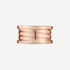   Nhẫn Bvlgari B.zero1 four-band vàng hồng 18k
