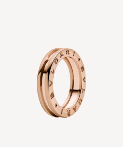   Nhẫn Bvlgari B.zero1 one-band vàng hồng 18k