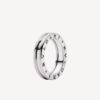   Nhẫn Bvlgari B.zero1 one-band vàng trắng 18k