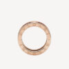   Nhẫn Bvlgari B.zero1 Two-band black ceramic spiral
