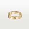   Nhẫn cưới Cartier Love 4mm | Vàng 18k - 1 kim cương