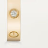  Nhẫn cưới Cartier Love 4mm | Vàng 18k - 1 kim cương