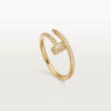 Nhẫn Cartier đinh Juste Un Clou 1.8mm | Vàng 18k - Full Kim cương