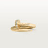   Nhẫn Cartier đinh Juste Un Clou vàng 18k - hai đầu kim - 2.65mm