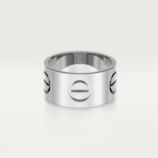 Nhẫn Cartier Love 11mm | Vàng trắng 18k