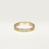 Nhẫn Cartier Love 2.6mm | Vàng 18k - Kim cương Pave