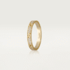 Nhẫn Cartier Love 2.6mm | Vàng 18k - Kim cương Pave