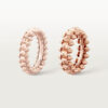   Nhẫn Clash de Cartier 8mm | Vàng hồng 18k