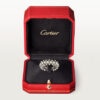   Nhẫn Clash de Cartier 8mm | Vàng trắng 18k