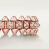   Nhẫn Clash de Cartier | Vàng hồng 18k - Kim cương