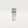   Nhẫn Panthère de Cartier - 11mm | Vàng trắng 18k - Onyx - Garnet