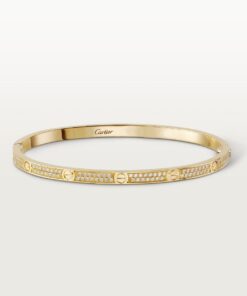   Vòng tay Cartier LOVE vàng 18k - full kim cương - 3.65mm