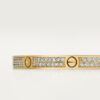   Vòng tay Cartier LOVE vàng 18k - full kim cương - 3.65mm
