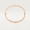   Vòng tay Cartier LOVE vàng hồng 18k - 10 kim cương - 6.1mm