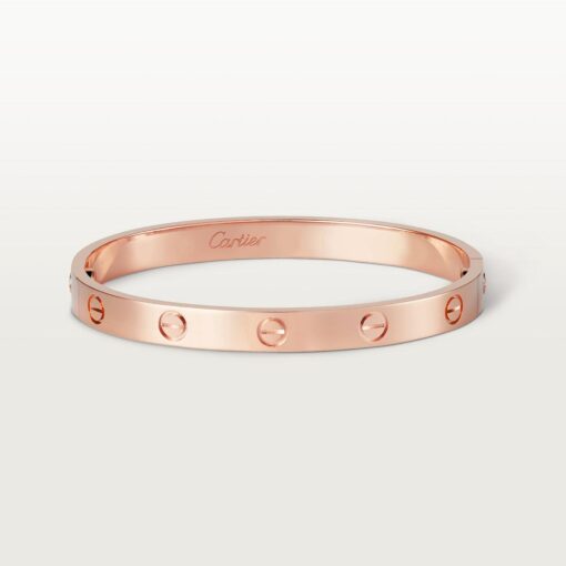   Vòng tay Cartier LOVE vàng hồng 18k - 6.1mm