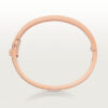   Vòng Tay Cartier LOVE vàng hồng 18k - full kim cương - 6.1mm