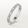   Vòng Tay Cartier LOVE vàng trắng 18k - full kim cương - 6.1mm