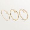   Vòng tay đinh Cartier Juste un Clou vàng 18k - hai đầu kim cương - 3.5mm