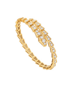   Vòng tay rắn BVLgari Serpenti Viper vàng Gold 18k - kim cương