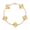   Vòng tay Van Cleef & Arpels Alhambra 5 hoa vàng 18K
