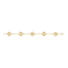   Vòng tay Van Cleef & Arpels Alhambra 5 hoa vàng 18K