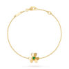   Vòng tay Van Cleef & Arpels Frivole mini vàng 18k Emerald