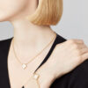   Vòng tay Van Cleef & Arpels Pure Alhambra vàng 18K, Mother of Pearl