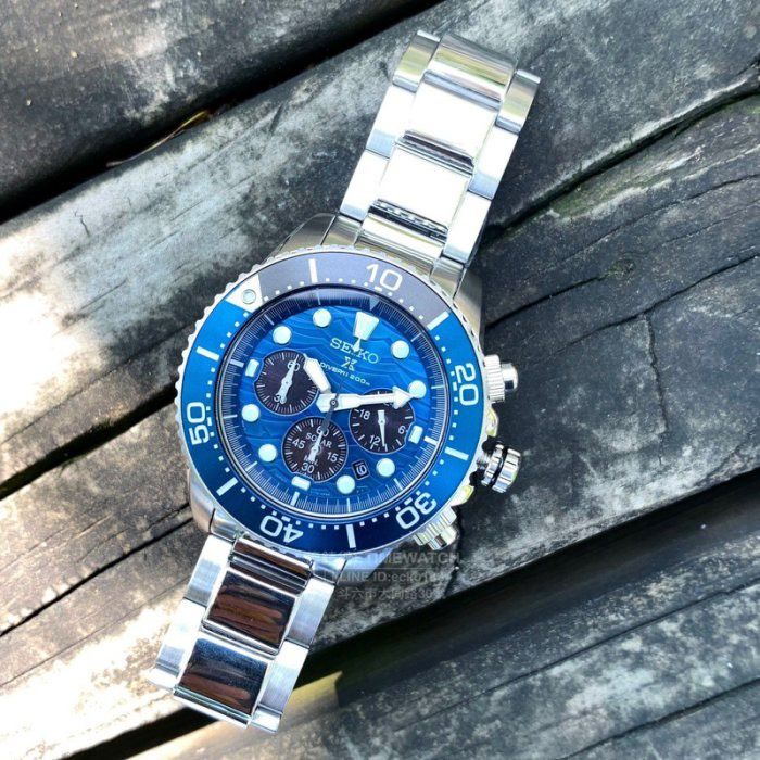 Seiko 43.5mm Nam SSC741P1 - Ảnh 3