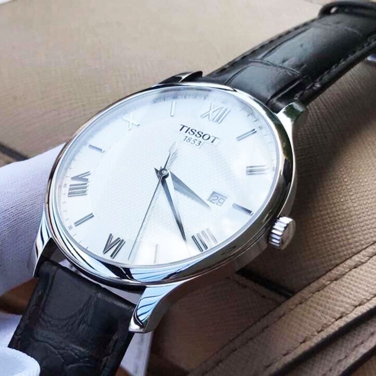 Tissot 42mm Nam T063.610.16.038.00 - Ảnh 4