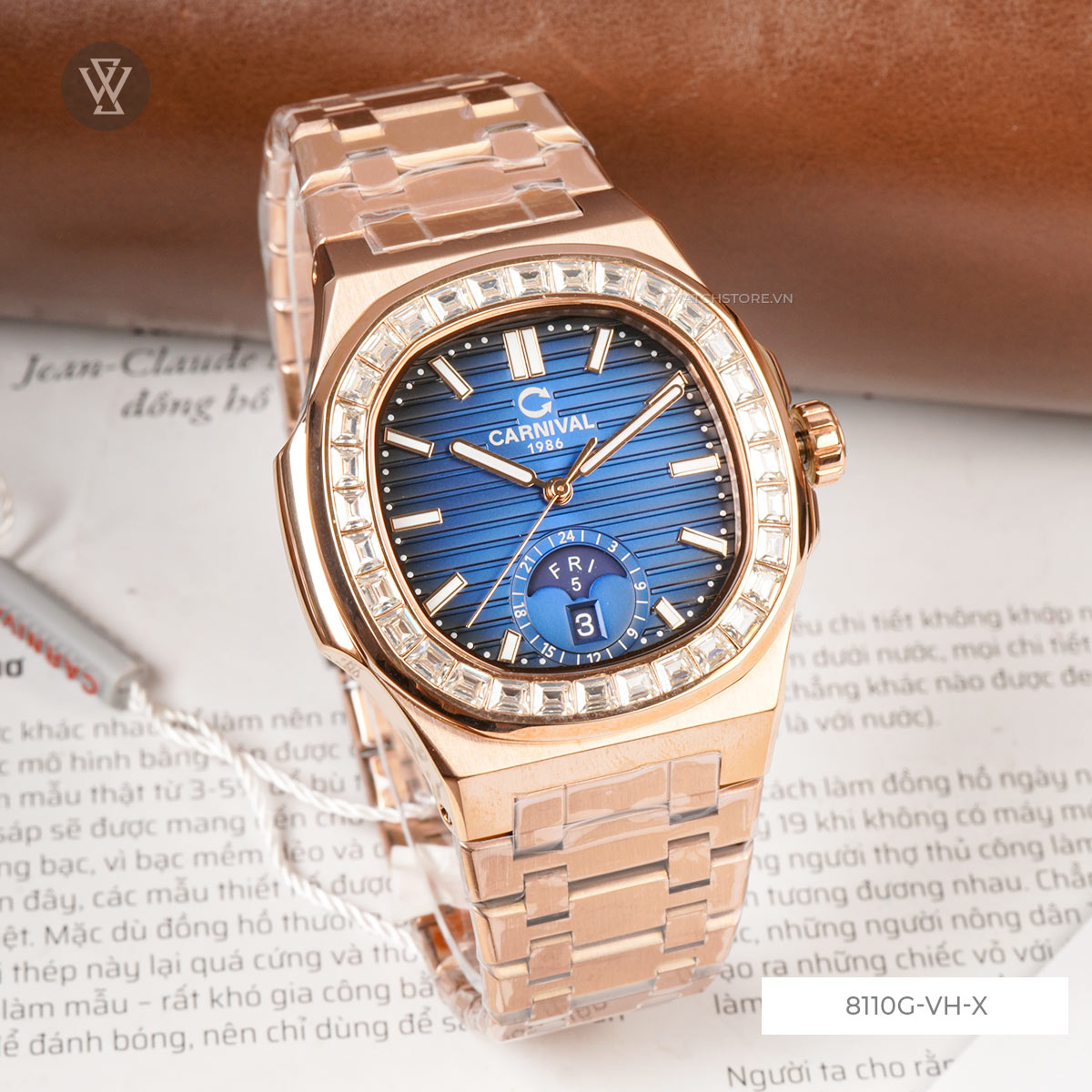 Carnival 41mm Nam 8110G-VH-X - Ảnh 3