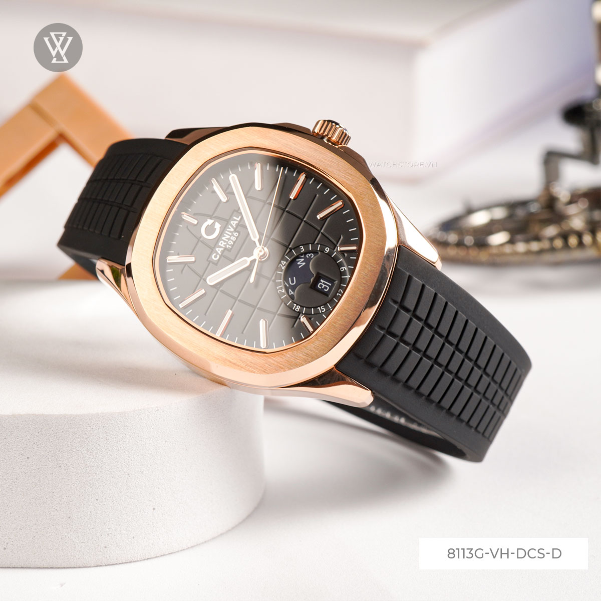 Carnival 41mm Nam 8113G-VH-DCS-D - Ảnh 3