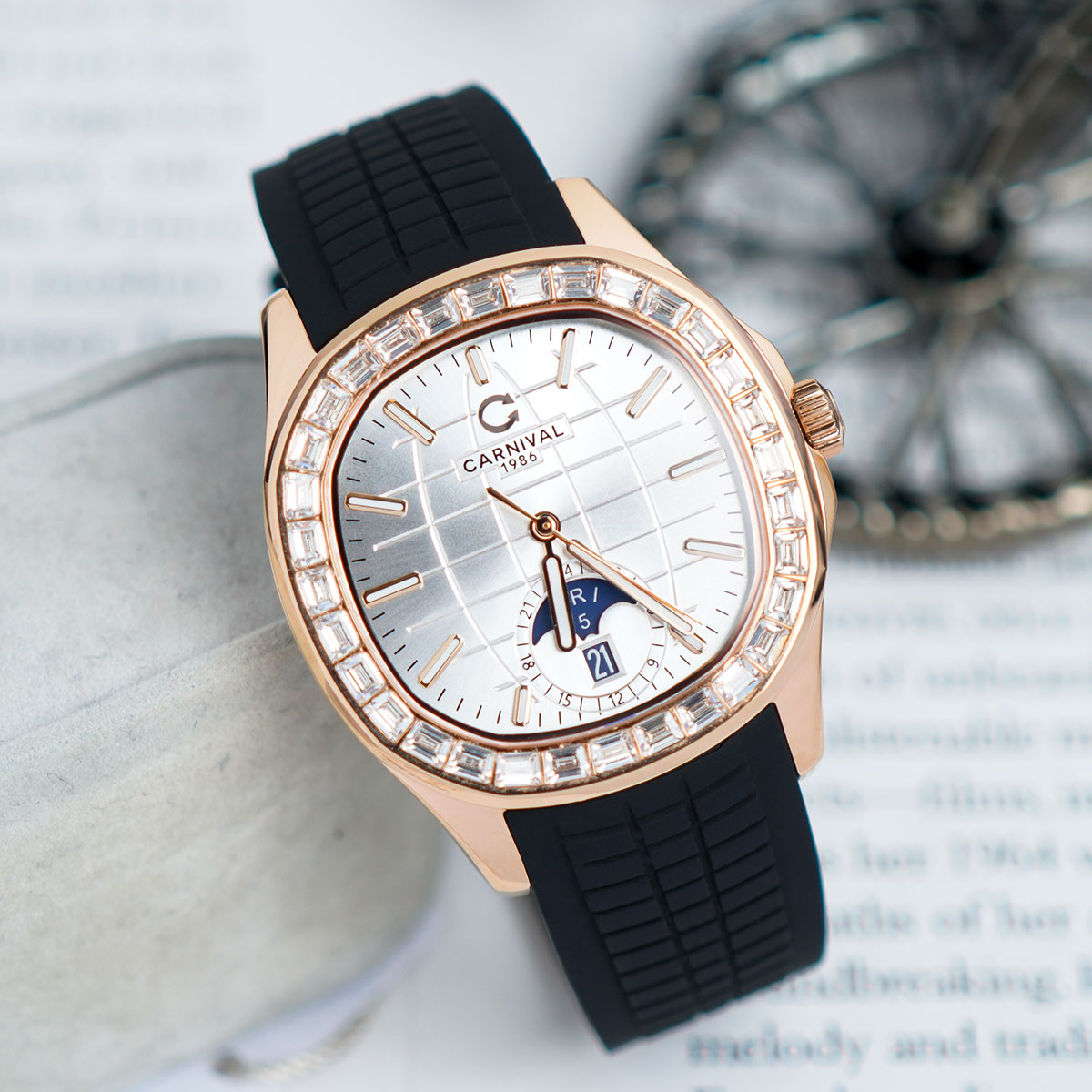 Carnival 41mm Nam 8113G2-VH-DCS-T - Ảnh 2