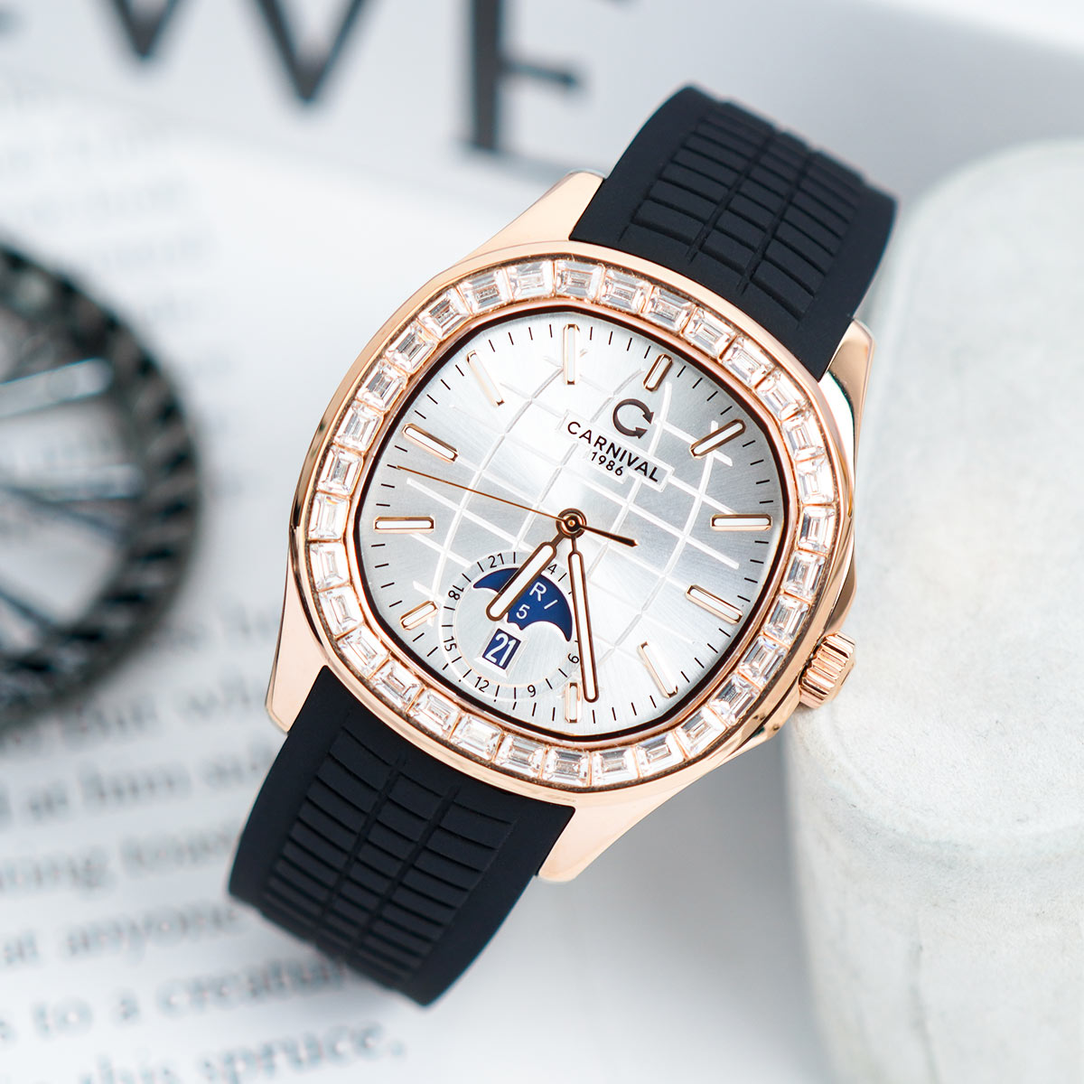 Carnival 41mm Nam 8113G2-VH-DCS-T - Ảnh 3