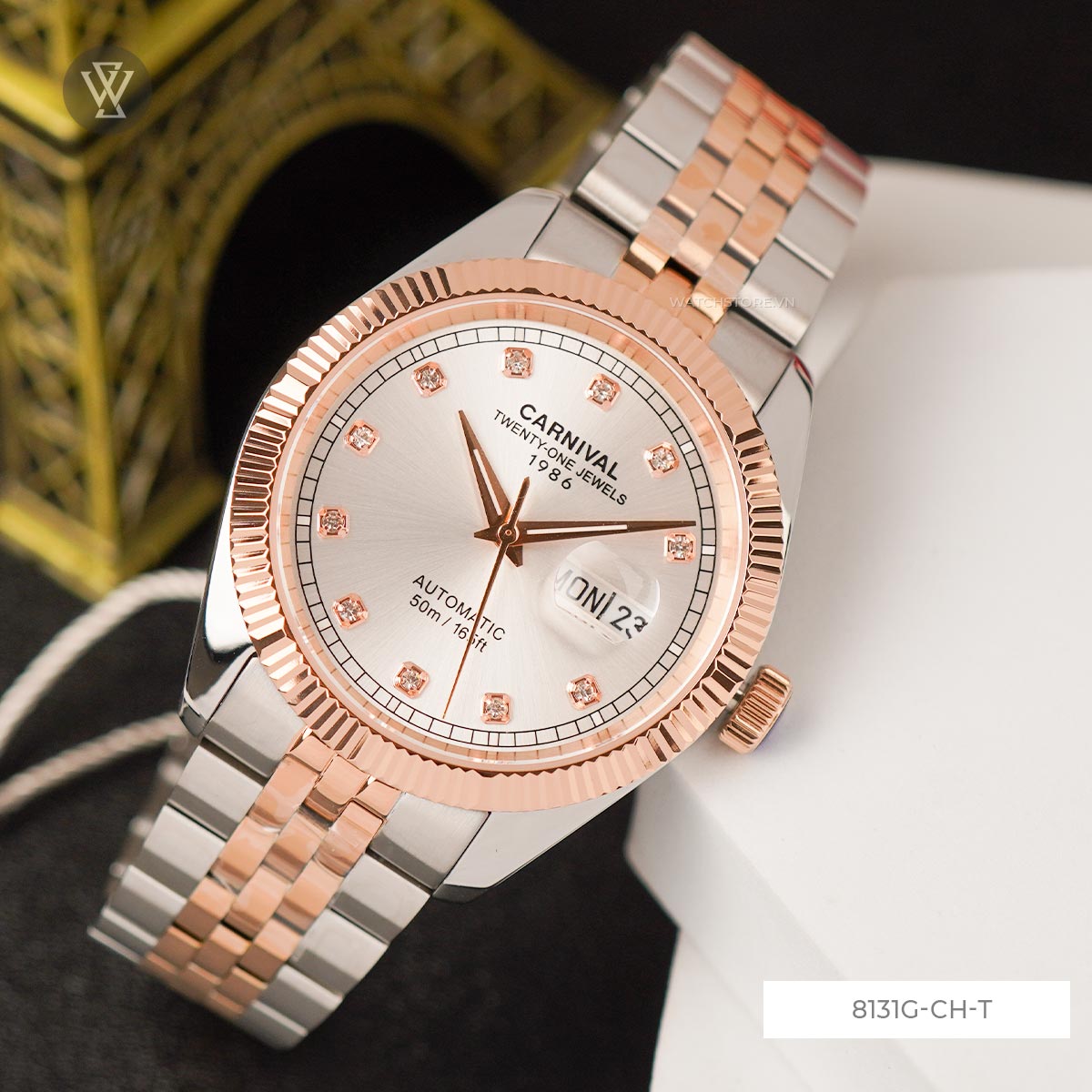 Carnival 41mm Nam 8131G-CH-T - Ảnh 2