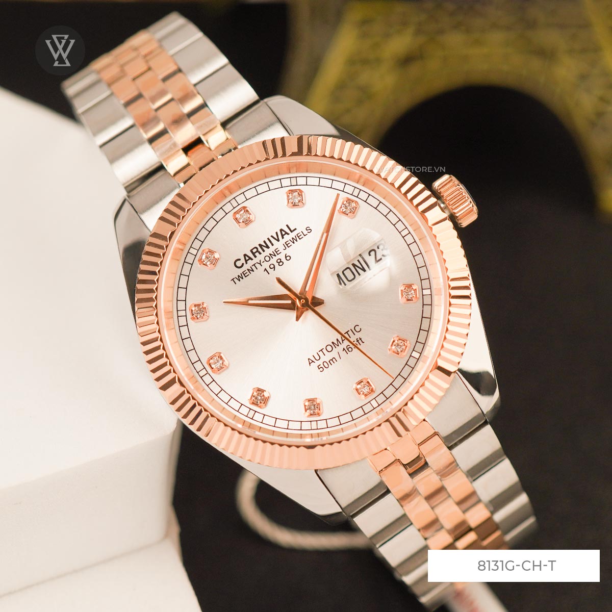 Carnival 41mm Nam 8131G-CH-T - Ảnh 3